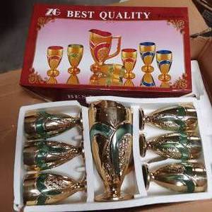 lot 114 image: Best Quality branded 7 pc cup and...