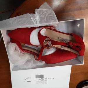 lot 131 image: Midnight Velvet Ladies Shoes (12M) ...