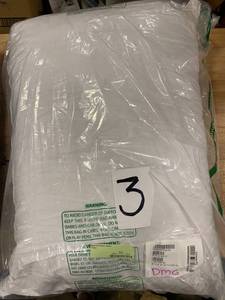 lot 3 image: Best Firm Down Queen Pillow, PP35-Q-WHITE - 1 Pillow Only - NEW