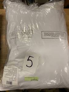 lot 5 image: LoftAIRE Hypoallergenic Firm Down Alternative Standard Pillow, PP82-STD-WHITE - 1 Pillow Only - NEW