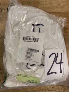 lot 24 image: 400-Thread Count Supima Cotton Percale Fitted Sheet Queen White, E1U7-Q-WHITE - NEW