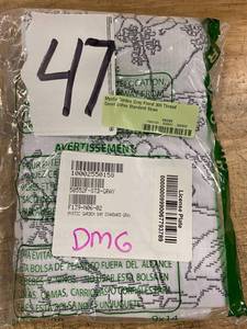 lot 47 image: Mystic Garden Gray Floral 300 Thread Count Cotton Standard Sham, 50552F-STD-GRAY - 1 Sham Only - NEW