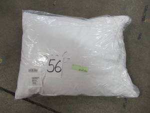 lot 56 image: Best Soft Down Standard Pillow, PP33-STD-WHITE - 1 Pillow Only - NEW