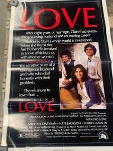 lot 6 image: Original 1982 Making Love Movie Poster