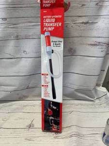 lot 75 image: Battery Operated Liquid Siphon Transfer Pump