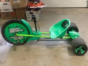 lot 103 image: Original Big Wheel Green Machine with Steel Frame