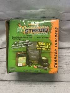 lot 124 image: 6 Volt Game Camera Battery Pack