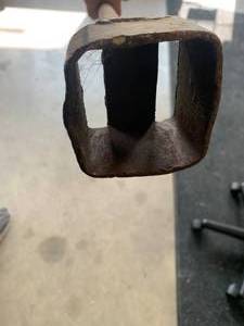 lot 128 image: 8 Foot Metal Pole