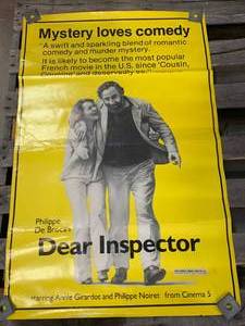 lot 57 image: Original Dear Inspector Movie Poster