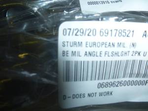 Military Flash Lights