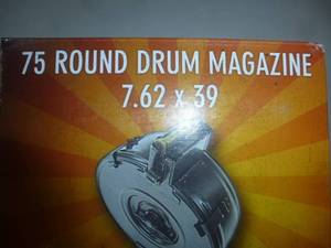 Drum Magazine 7.62 x 39