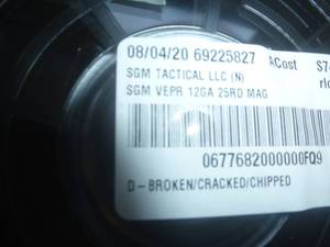 SGM Tactical 12 gage Magazine