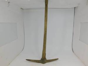 lot 57 image: Vintage Pickaxe Railroad, Farm, Miner Tool with Wood Handle