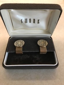 Swank Gold Medal Cufflinks