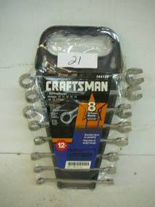 lot 21 image: Craftsman Metric Wrenches