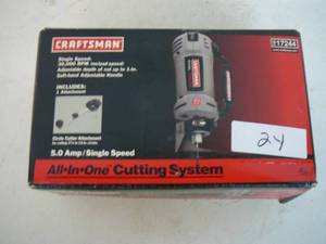lot 24 image: Craftsman All-In-One Cutting System