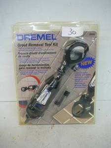 lot 30 image: Dremel Grout Removal Tool Kit