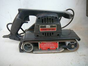 lot 46 image: 3 Craftsman Belt Sander