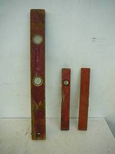 lot 71 image: Vintage Wooden Levels