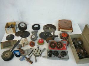 lot 125 image: Hole SawsWire WheelsGrinding WheelsDrill Bits