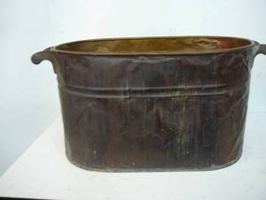 lot 180 image: Copper Tub  Boiler