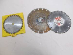 saw blades, cement blades