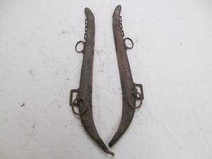 vintage wood horse hames
