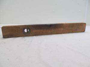vintage wood level