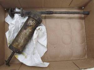 vintage grease gun
