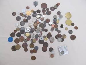 tokens, foreign coins