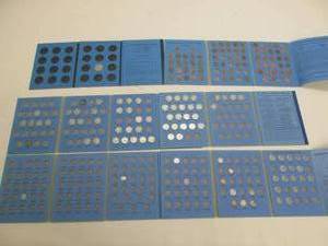 coin set folders, coins
