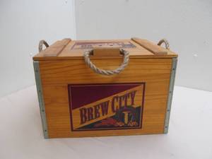 wood brew city cooler