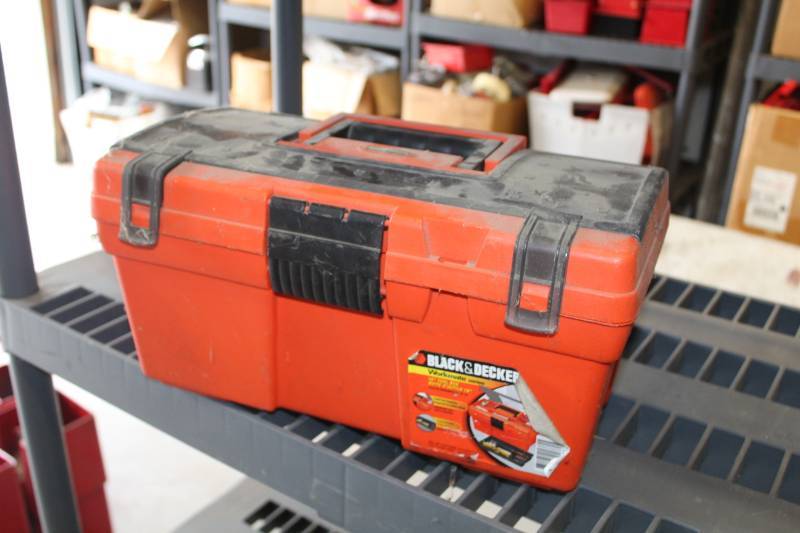 Lot of (2) Black & Decker Workmate Series 16in. Tool Box