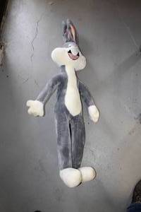 lot 61 image: Warner Bros. Bugs Bunny Medium Stuffed Animal