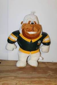 lot 67 image: Green Bay Packers Gorilla Stuffed Animal