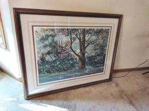 lot 73 image: Large Piece of Signed & Numbered Artwork