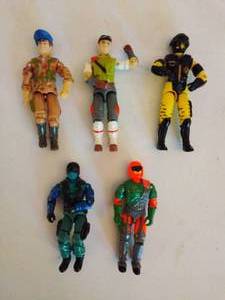 lot 86 image: Vintage GI JOE Action Figures