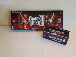lot 44 image: Guitar Hero II Accessories for PlayStation 2