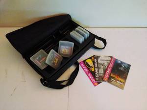 lot 47 image: Sega Game Gear Games & Carrying Case