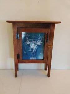 lot 60 image: Cabin Chic Hallway Cabinet
