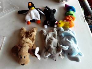 6-Beanie Babies