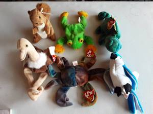 6-Beanie Babies