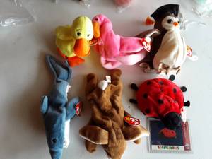 6-Beanie Babies