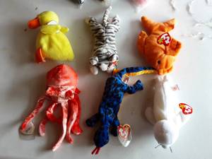 6-Beanie Babies