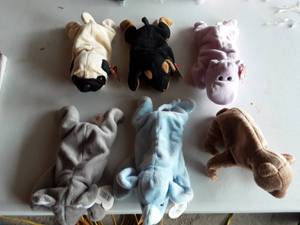 6-Beanie Babies