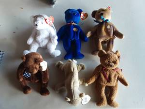 6-Beanie Babies