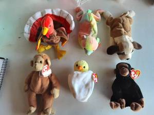 6-Beanie Babies