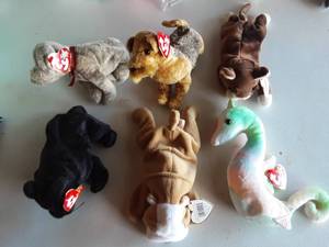 6-Beanie Babies