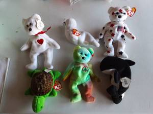 6-Beanie Babies