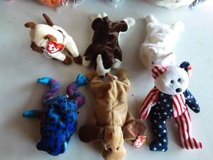 6-Beanie Babies